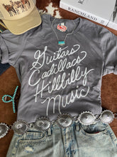 Load image into Gallery viewer, Guitars Cadillacs Graphic Tee