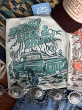 Load image into Gallery viewer, Heart Like A Truck Graphic Tee
