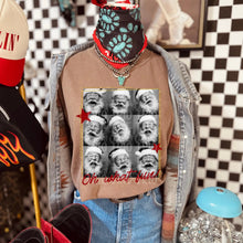 Load image into Gallery viewer, Polaroid Santa collage tee or sweatshirt