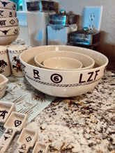 Load image into Gallery viewer, The 3 Piece Branded Bowl Set