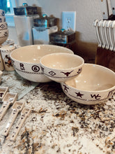 Load image into Gallery viewer, The 3 Piece Branded Bowl Set