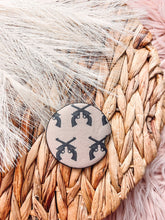 Load image into Gallery viewer, Terra Cotta Cowgirl - Rubber Car Coaster