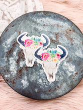 Load image into Gallery viewer, Spring Queen Bull Skull - Sticker