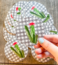 Load image into Gallery viewer, Boho Cactus Circle - Sticker
