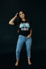 Load image into Gallery viewer, Bella Canvas Turquoise Junkie Graphic Tee