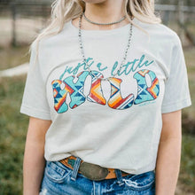 Load image into Gallery viewer, Just a Little Wild Aztec Graphic T-shirt