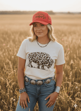Load image into Gallery viewer, Leopard Buffalo Graphic Tee