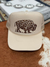 Load image into Gallery viewer, Leopard Buffalo Trucker Hat