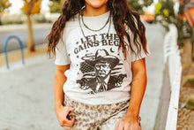 Load image into Gallery viewer, Let The Gains Begin Trump Graphic Tee