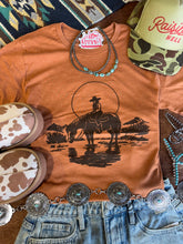 Load image into Gallery viewer, Lone Cowgirl Rider Graphic Tee
