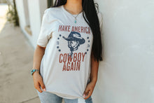 Load image into Gallery viewer, Make America Cowboy Again Trump 2024 Graphic Tee