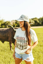 Load image into Gallery viewer, Make America Cowboy Again Western Scene Graphic Tee