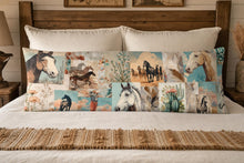 Load image into Gallery viewer, Baha Ranch Bohemian Dreams Western Body Pillow Cover Made in America