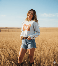 Load image into Gallery viewer, Merica Red Logo Graphic Sweatshirt