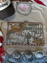Load image into Gallery viewer, Merry Christmas Y'all Graphic Tee