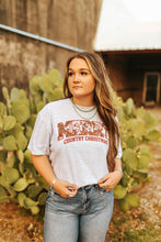 Load image into Gallery viewer, Merry Country Christmas Graphic Tee