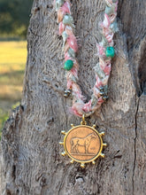Load image into Gallery viewer, Mixed Metals Braided Bandana Necklace