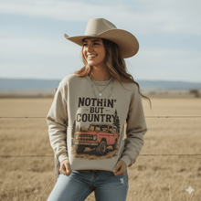 Load image into Gallery viewer, Nothin' But Country Graphic Sweatshirt