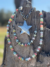 Load image into Gallery viewer, Pastel Opal Beaded Choker Necklace