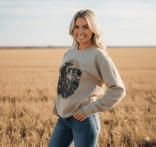 Load image into Gallery viewer, Pasture Sunset Graphic Sweatshirt