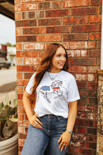 Load image into Gallery viewer, Patriotic USA Horse Western Graphic Tee