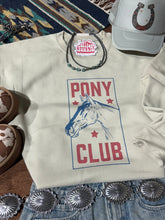 Load image into Gallery viewer, Pony Club Graphic Sweatshirt