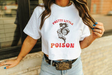 Load image into Gallery viewer, Pretty Little Poison Boxy Crop Graphic Tee