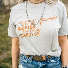 Load image into Gallery viewer, Raisin' Hell Bull Skull Graphic Tee