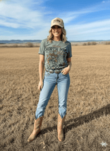 Load image into Gallery viewer, Reindeer North Pole Rodeo Graphic Tee