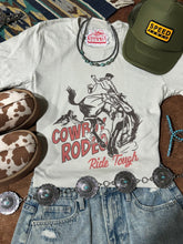 Load image into Gallery viewer, Ride Tough Cowboy Rodeo Graphic Tee