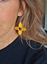 Load image into Gallery viewer, 3D Print New Mexico Zia Earrings Made in America