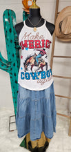 Load image into Gallery viewer, Make America Cowboy Again Rodeo Tank