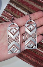 Load image into Gallery viewer, 3D Print Southwest Aztec Western Earrings Made in America choice of colors