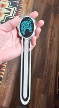 Load image into Gallery viewer, Baha Ranch 3D Horse Equine Bookmark Earrings Pin Magnet made in America