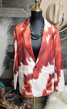 Load image into Gallery viewer, Cowhide Print blazer