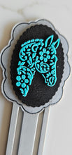 Load image into Gallery viewer, Baha Ranch 3D Horse Equine Bookmark Earrings Pin Magnet made in America