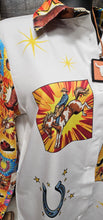 Load image into Gallery viewer, Baha Ranch The Comic Corral Western Rodeo Blouse