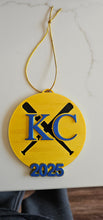 Load image into Gallery viewer, 3D Print Royals Kc Baseball Kansas City Ornament