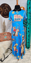 Load image into Gallery viewer, Vintage Cowgirl Western Dress