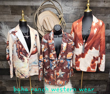 Load image into Gallery viewer, Cattle Rancher Western Blazer