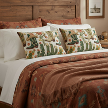 Load image into Gallery viewer, Baha Ranch Cactus Satin Pillow Case Made in America