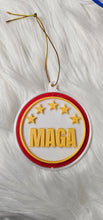 Load image into Gallery viewer, Ultimate Trump 3D Print Christmas Ornament Set Made in America