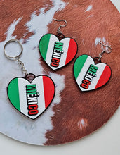 Load image into Gallery viewer, 3D Print Mexico Theme Earrings Or Key Chain