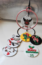 Load image into Gallery viewer, 3D Printed Christmas Advent Calendar Ornament