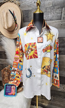 Load image into Gallery viewer, Baha Ranch The Comic Corral Western Rodeo Blouse