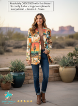 Load image into Gallery viewer, Colores de Mexico Pictures of the Southwest Blazer
