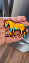 Load image into Gallery viewer, 3d Printed Farm Western Longorn Horse Cow Magnet Made in America