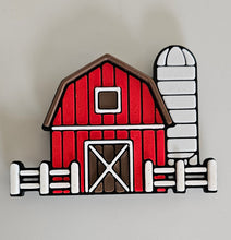 Load image into Gallery viewer, 3d Farm Animal Cow Horse Tractor Magnets - Build your own farm - choice of styles