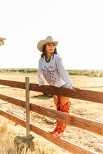 Load image into Gallery viewer, Star Spangled Boots Graphic Sweatshirt