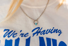 Load image into Gallery viewer, Round Rope Turquoise Chain Necklace